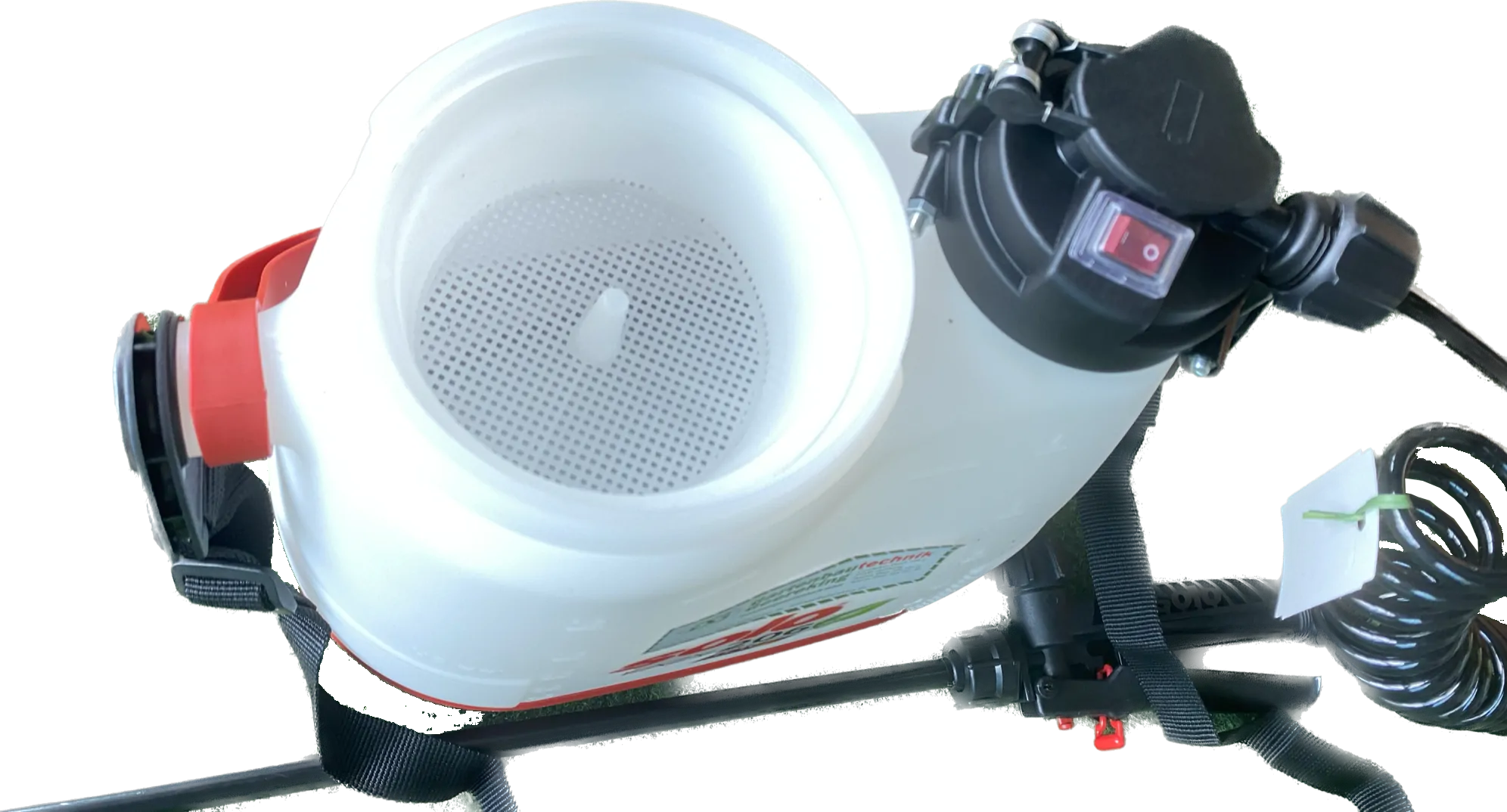 Akku Rückenspritze Solo Eazy 206 Ansicht oben