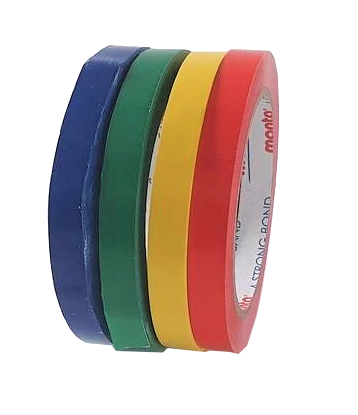 Klebeband Farbig a 6 Rollen