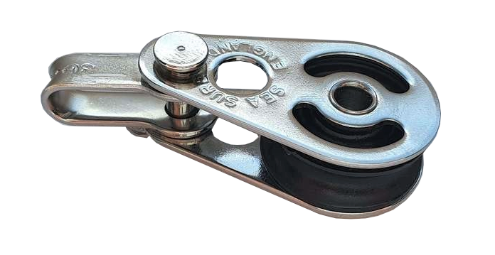 Blockrolle mit Schaekel