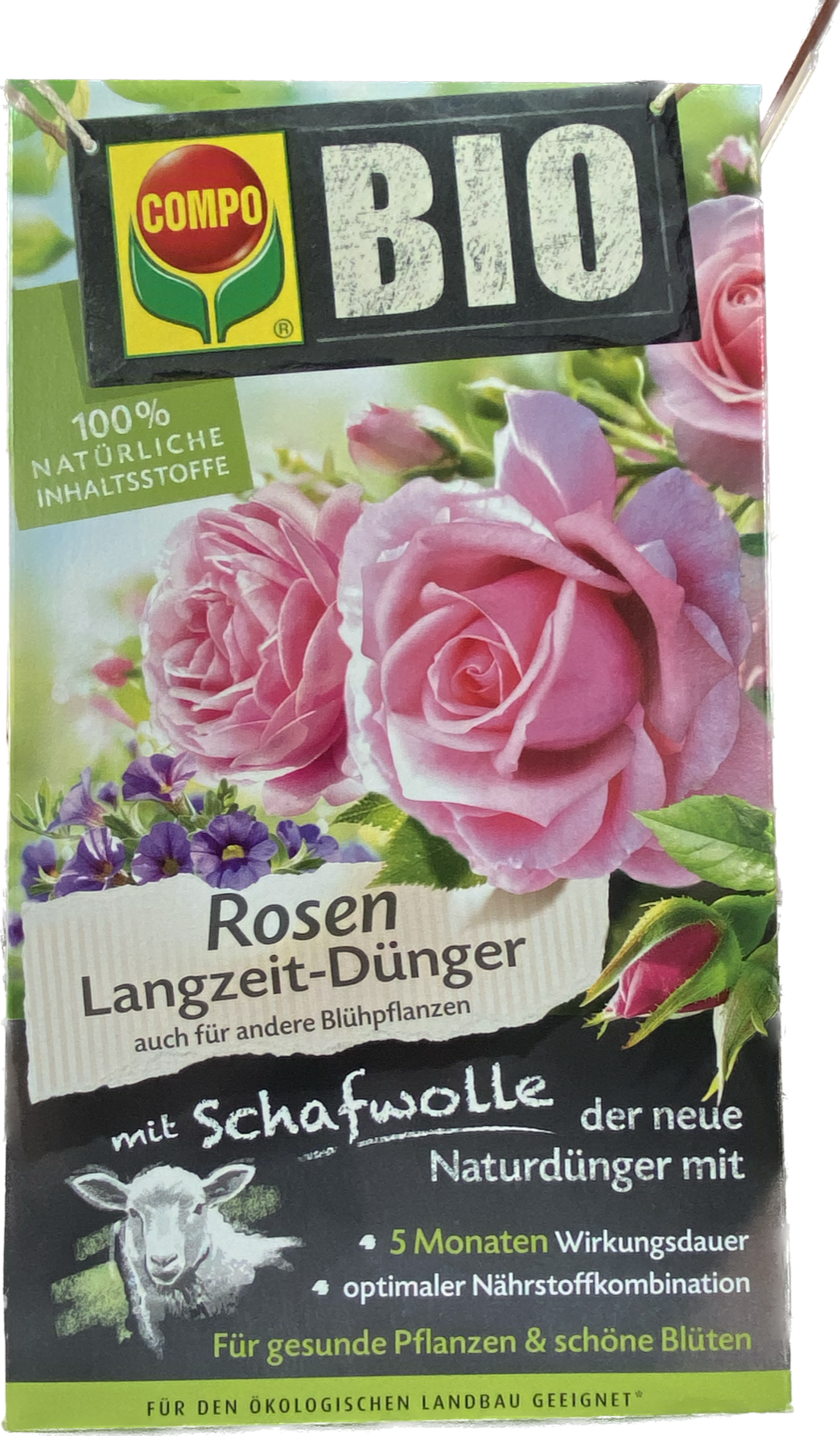 COMPO Bio Rosen 2 kg Langzeitduenger