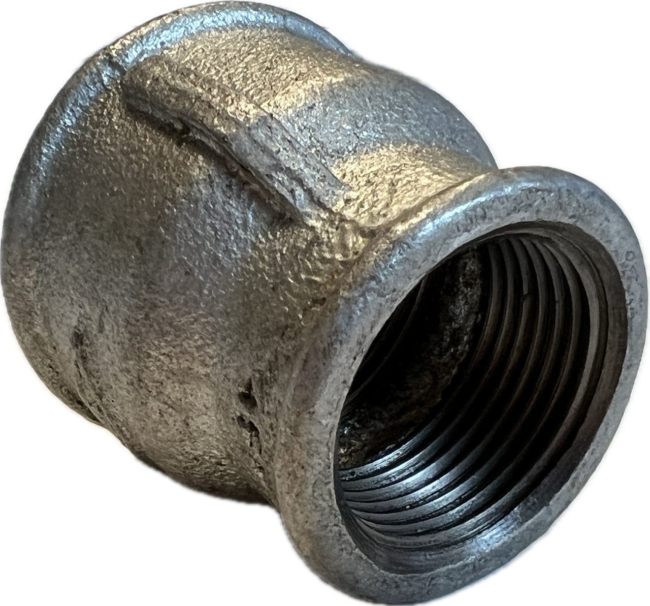 Reduziermuffe Temperguss verzinkt