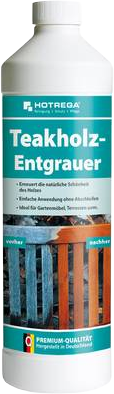 Teakholz Entgrauer Hotrega Konzentrat
