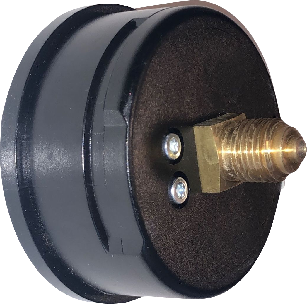 Manometer Rückseite