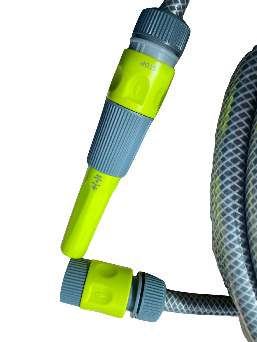 Schlauch Set Rehau 1/2 Zoll Anschluus und Spritze