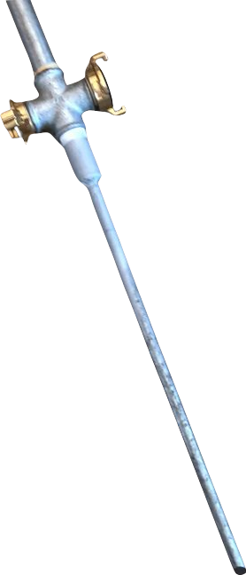 Regnerstativ mit Erdspieß / Kreuz / GEKA