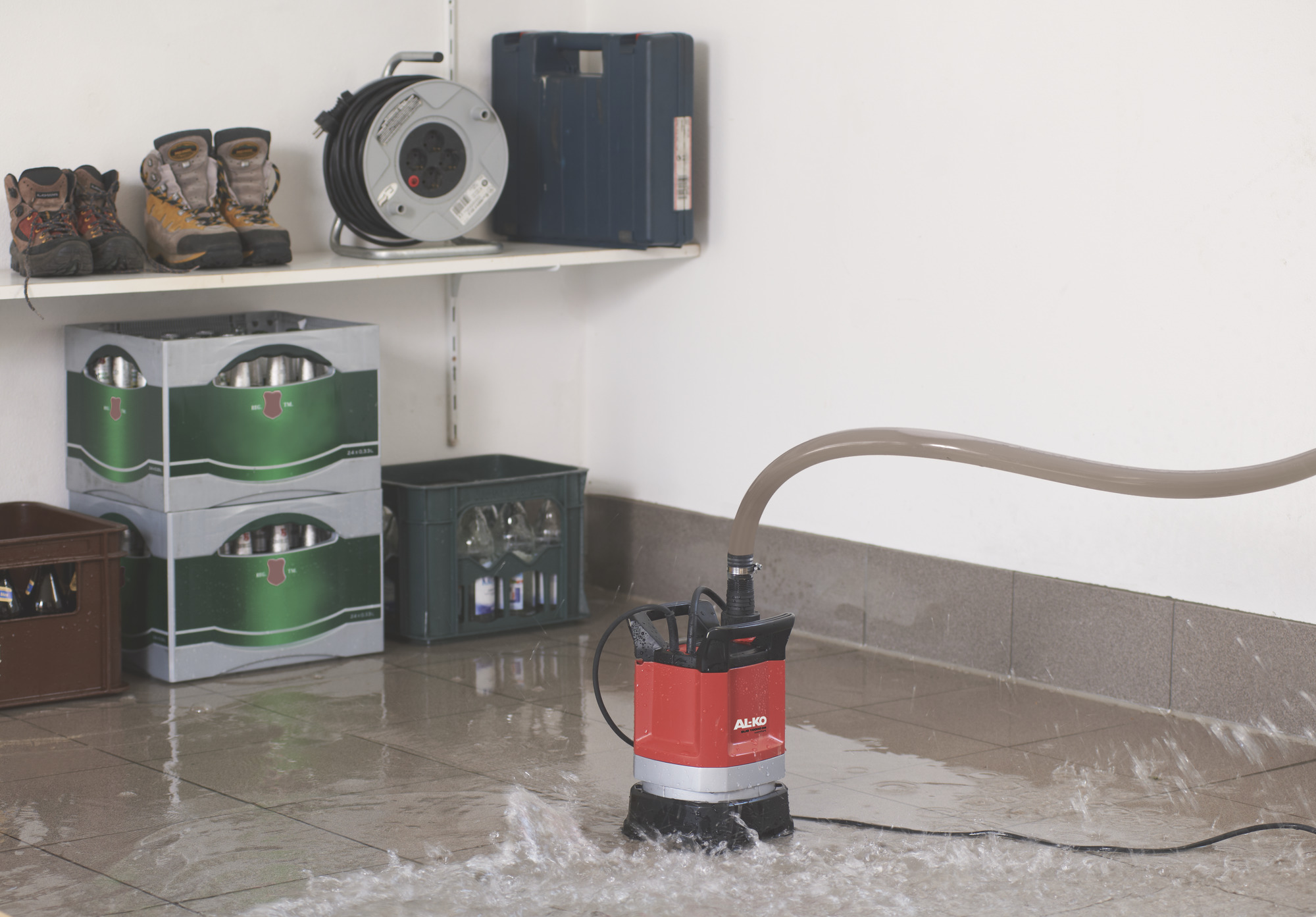 Tauchpumpe AL-KO SUB10000 DS Einsatzbild